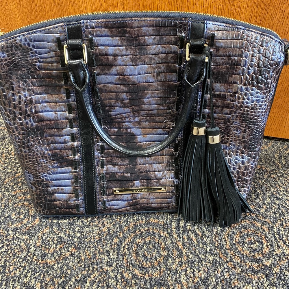 Bremen Duxberry satchel Navy Norbert.